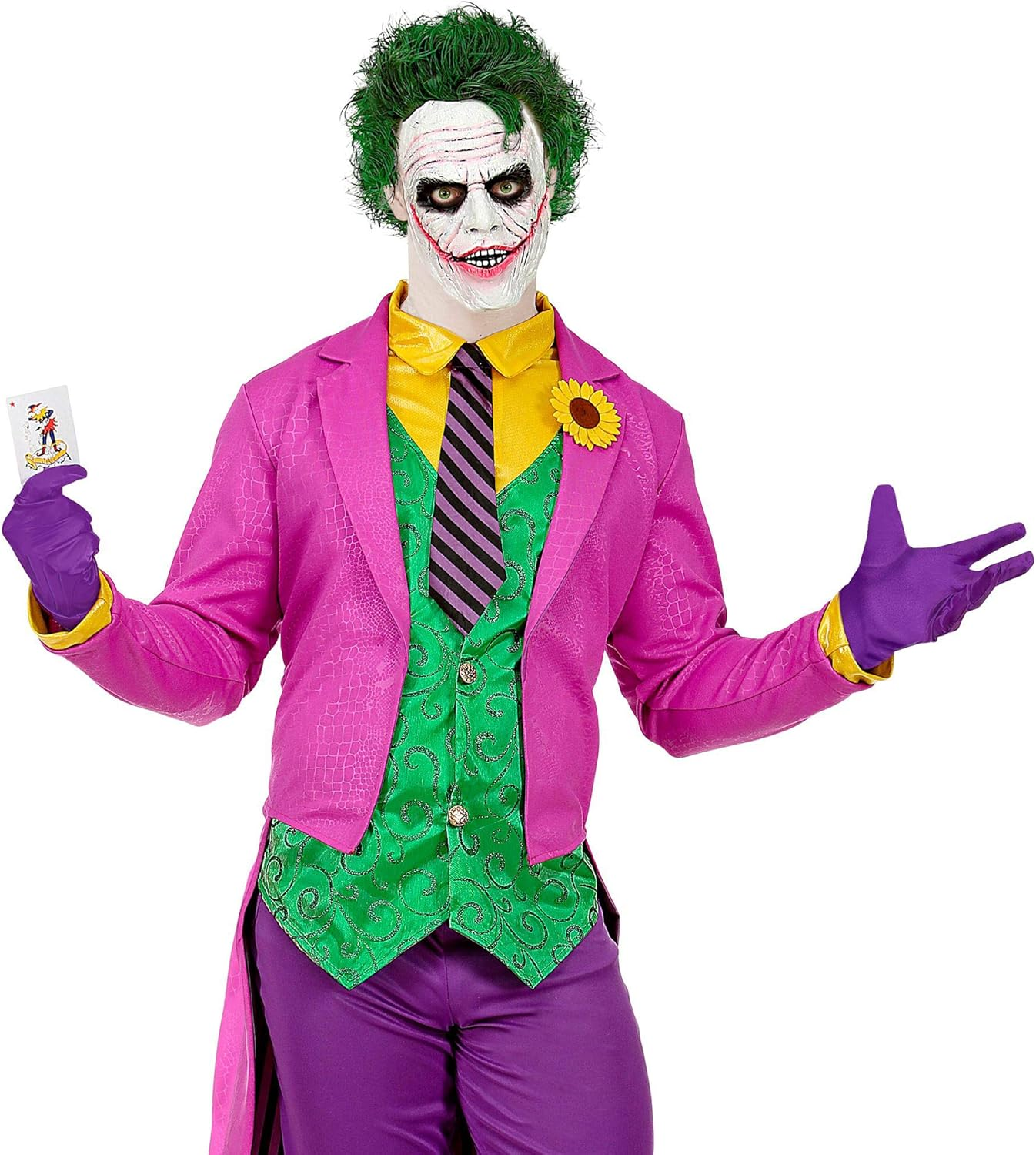 Short Purple Short Spandex & Velvet Gloves for Fancy Dress Costumes Accessory image number 5