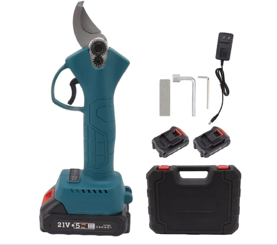 Cordless Electric Pruning Shears with LED Display, 1.2" (30Mm) Cutting Diameter, Compatible with Makita 18V Batteries, Ideal for Gardening, Tree Pruning, Fruit Branches, Flowers, Shrubs & Bonsai