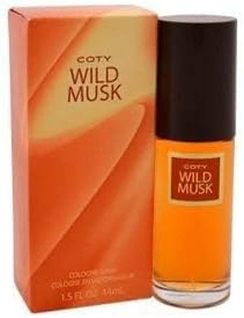 Coty Wild Musk by Coty for Women. Cologne Spray 1.5-Ounces (Pack of 2)