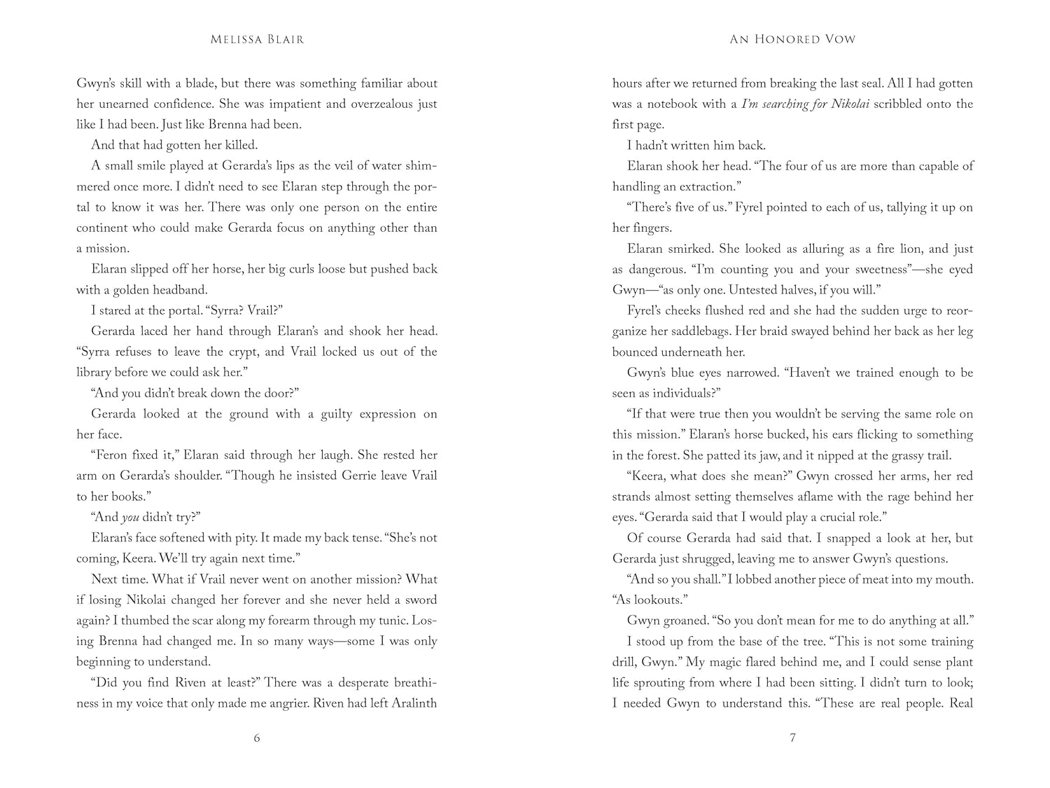 An Honored Vow image number 2