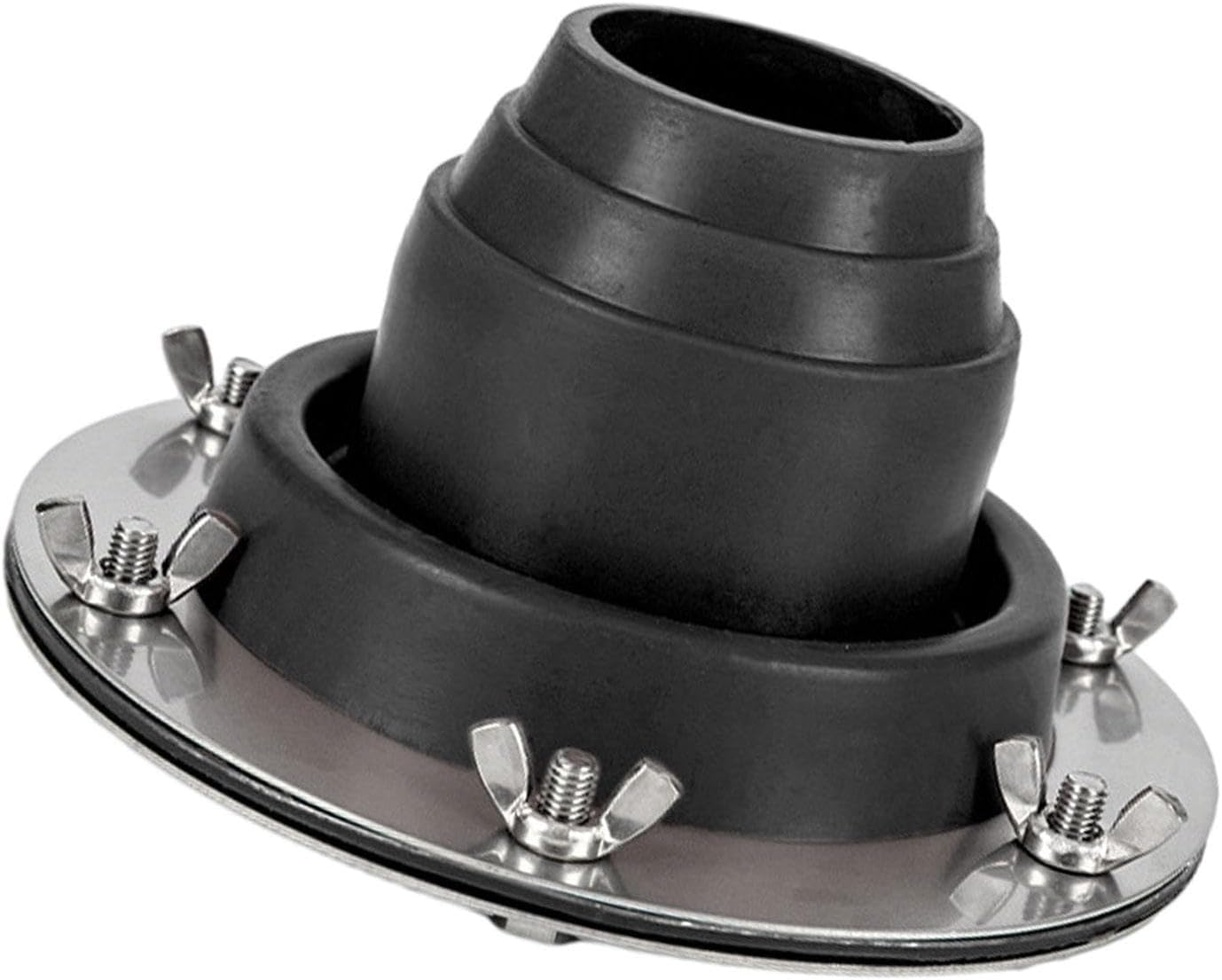 Eigell Silicone Hot Tent Stove Jack Roof Pipe Flashing Heat Resistant Chimney Hole Durable Fireproof Protection Ring for Tent Yurt image number 5