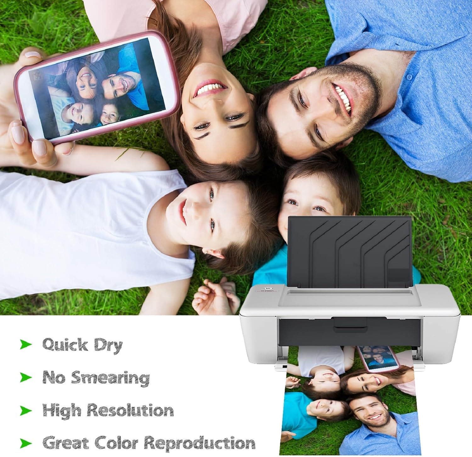 Koala Ultra Premium Photo Paper 8 X 10 in Glossy Photo Printer Paper for Inkjet Printer Water Resistant 50 Sheets 72Lb image number 3