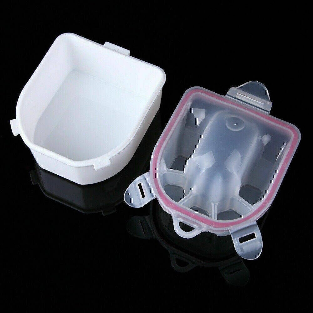 Manicure Treatment & Acrylic Nails 2 in 1 Soak-Off Bowl Acetone Holder Liquid image number 5
