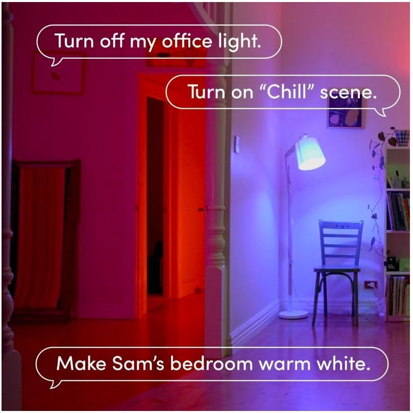 LIFX Colour A60 1200 Lumens [B22 Bayonet Cap], Billions of Colours and Whites, Wi-Fi Smart LED Light Bulb, No Bridge Required, Compatible with Alexa, Hey Google, Homekit and Siri. image number 2