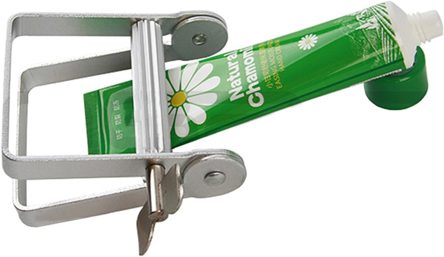 Metal Toothpaste Squeezer, Toothpaste Tube Roller Squeezer Tool for Easy Dispensing image number 4