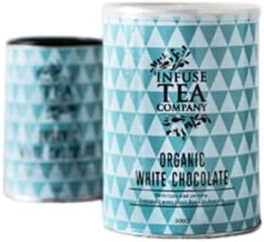 Infuse Tea Company Organic White Drinking Chocolate Tin 200 G image number 1