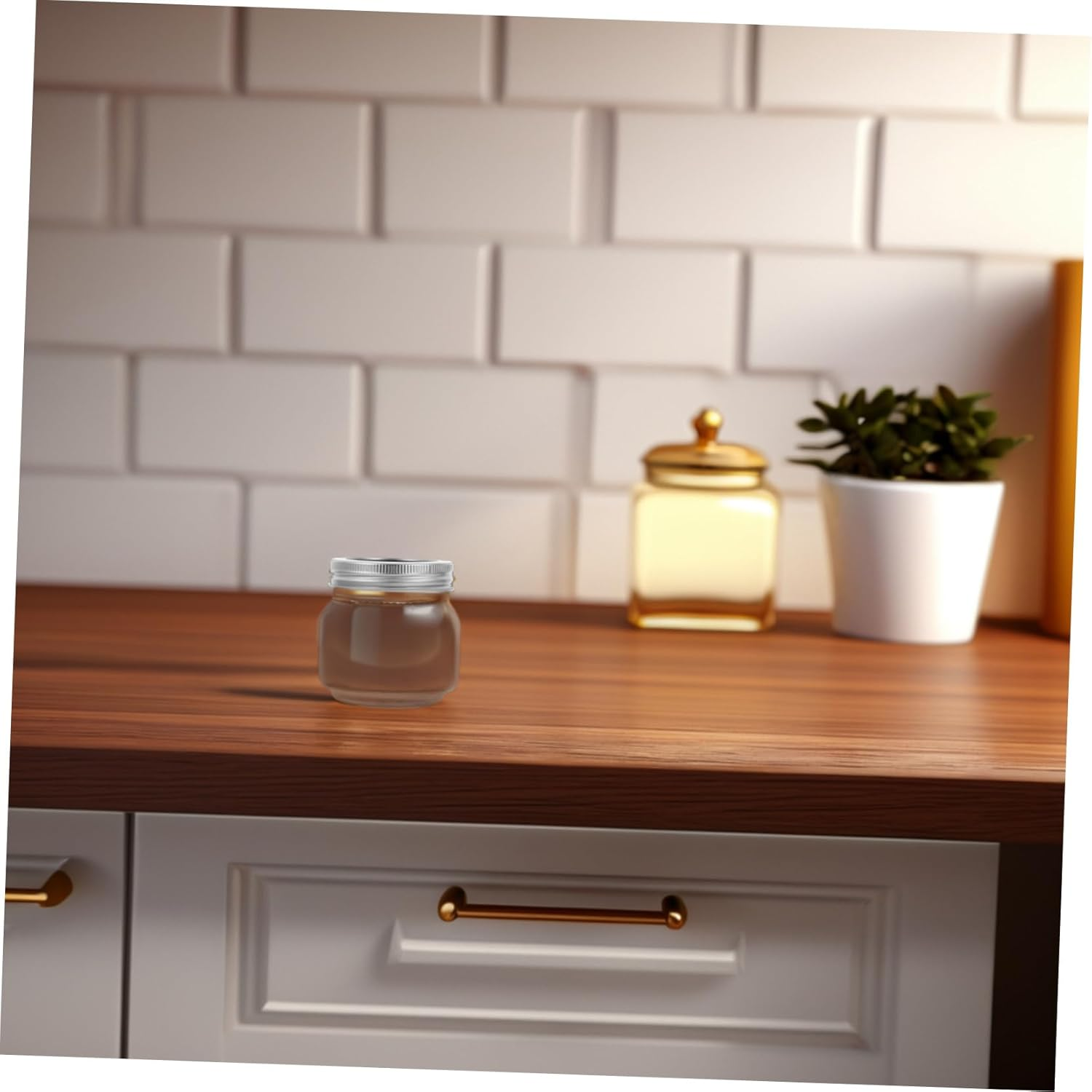 6Pcs Wide Mouth Mason Jar for Overnight Oats Snack Salad Pasta Sauce Candy Airtight Storage Glass Freezer Safe image number 5