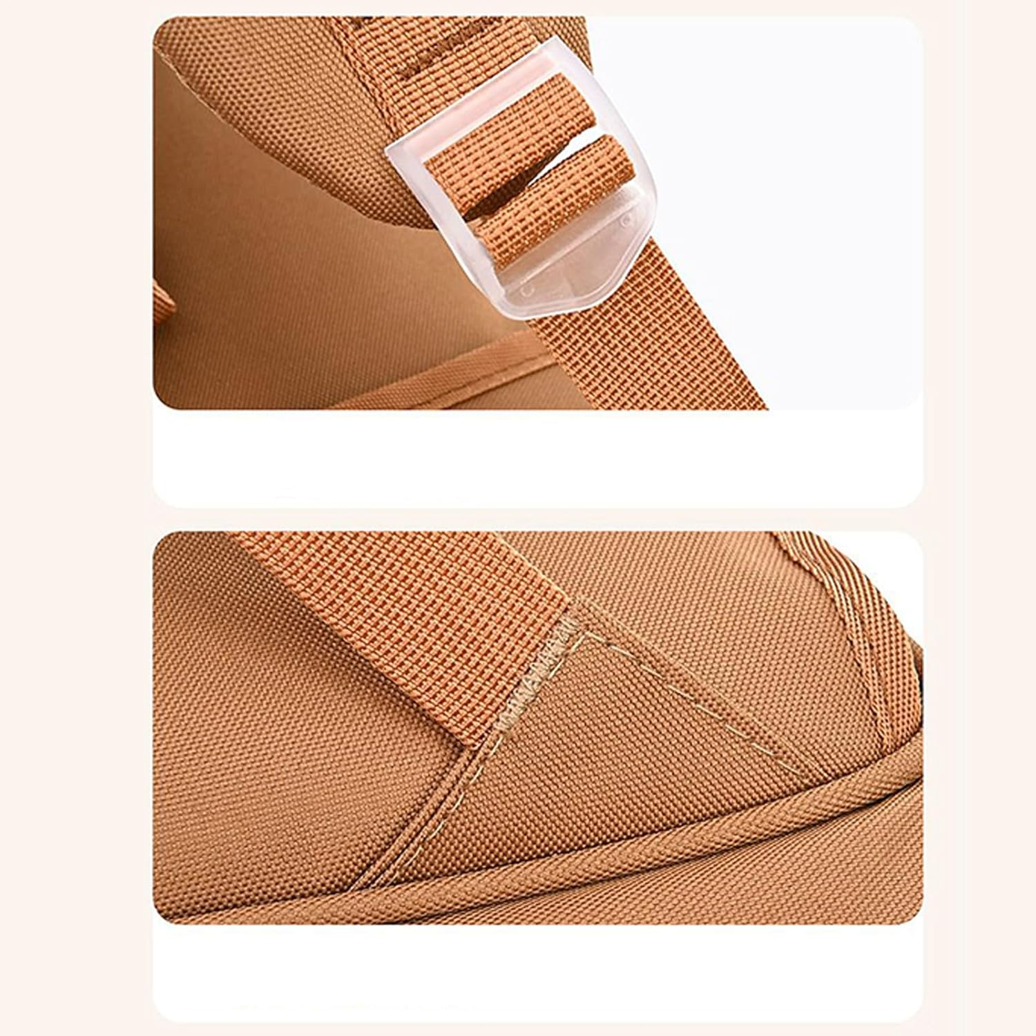 Generisch Rolling Backpack with Capybara Pattern Backpack on Wheels - Extendable Telescopic Handle Height Adjustable Large Capacity Luggage Suitcase for Girls Children College Travel Plane, Six Rounds image number 3