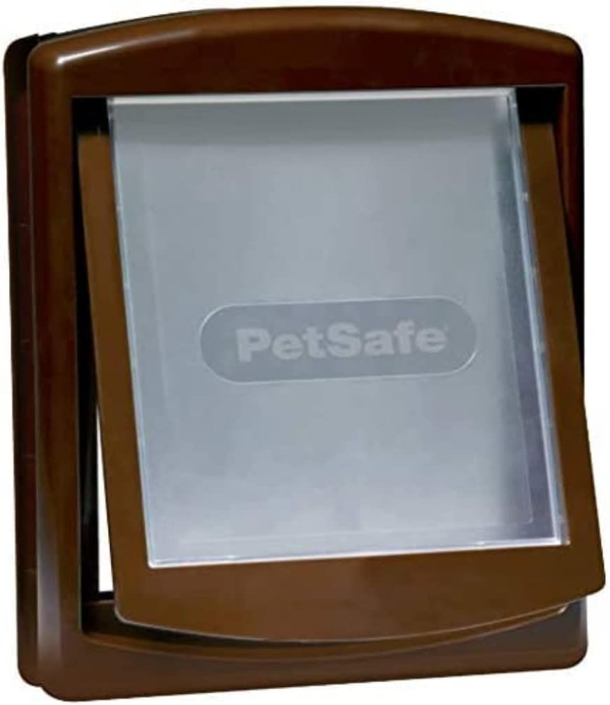 Petsafe - Original Staywell Cat and Dog Flap, 2 Way Access in or Out - Indoor and Outdoor Pet Door, Rigid, Closure Panel Included - Medium - White