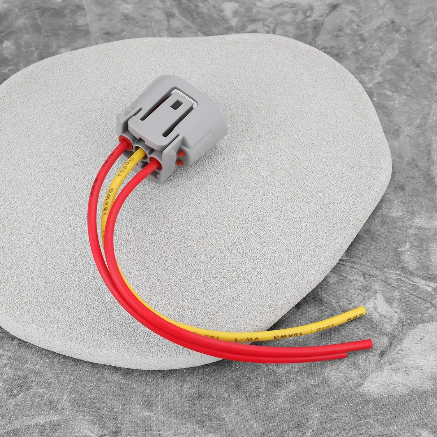 YINETTECH 2X Car Alternator Connector Plug 6189-0443 Compatible with Toyota Compatible with Acura 3-Pin image number 3