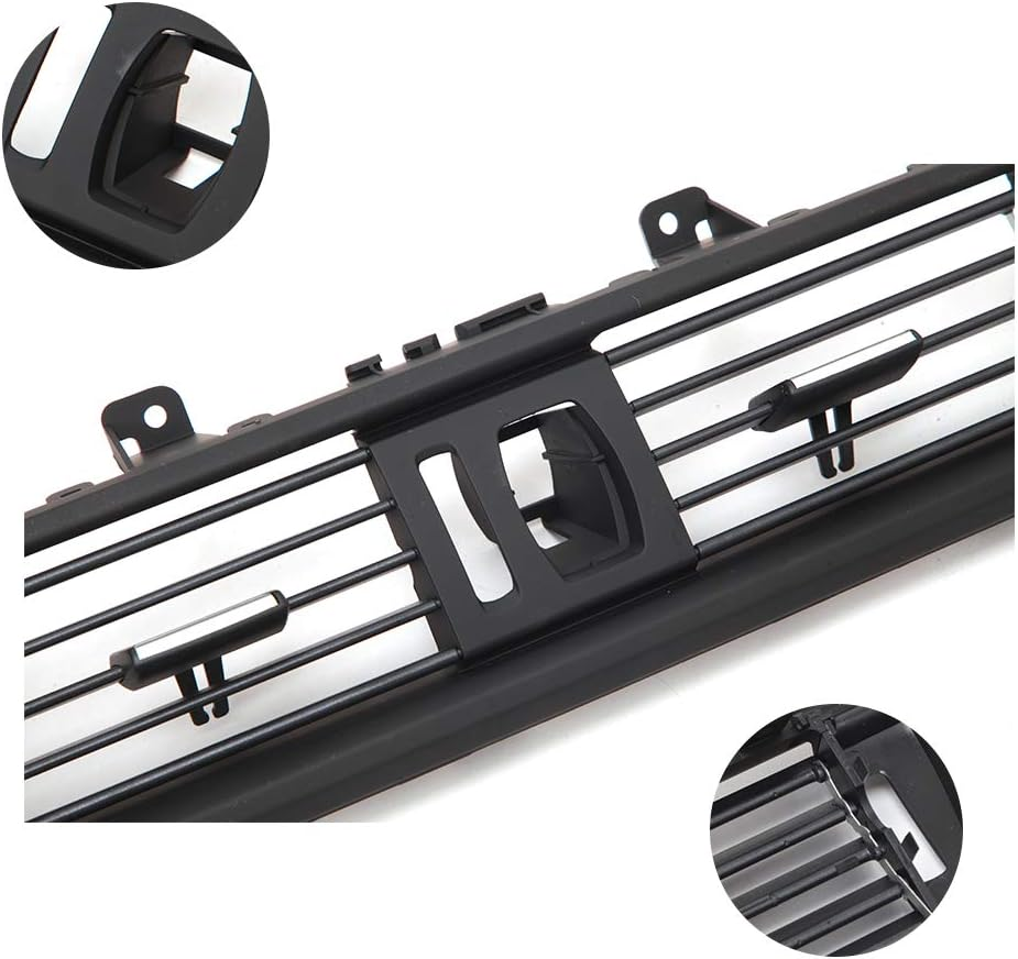 Front Air Grille AC Vent Replacement for BMW 5 Series Interior Central Dashboard Console Center Ventilation 520 523 525 528 530 535 550 F10 F18 2010-2016