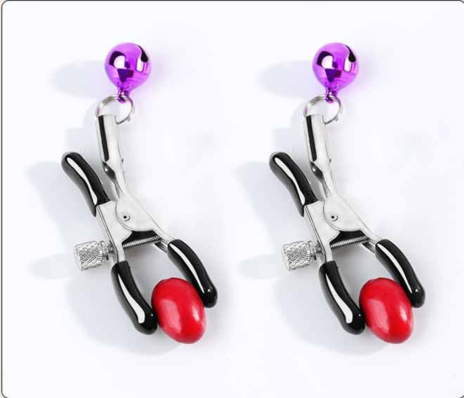 Nipple Clips for Women Beginner Nipple Clamps Nipple Stimulates Women Nipple Clips for Adult Play Nipple Clamps for Women Non Piercing Beginner image number 6