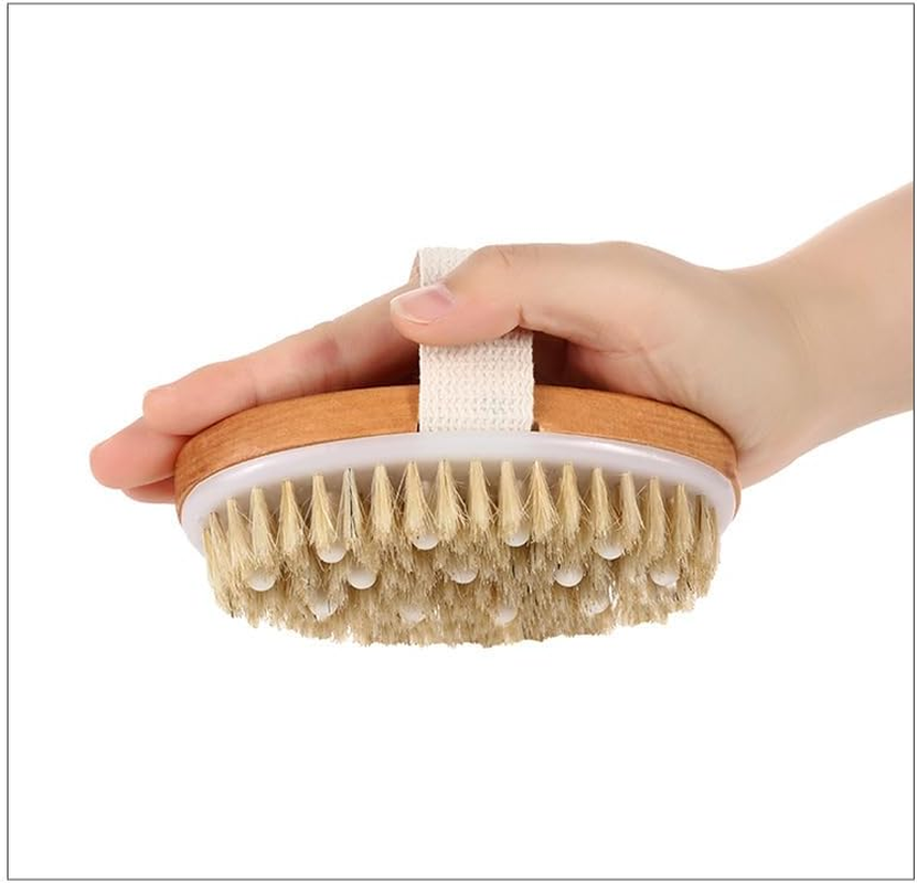 Massage Bath Brush Body Brush for Cleansing Exfoliation and Lymphatic Drainage Spa Tools 006 image number 3