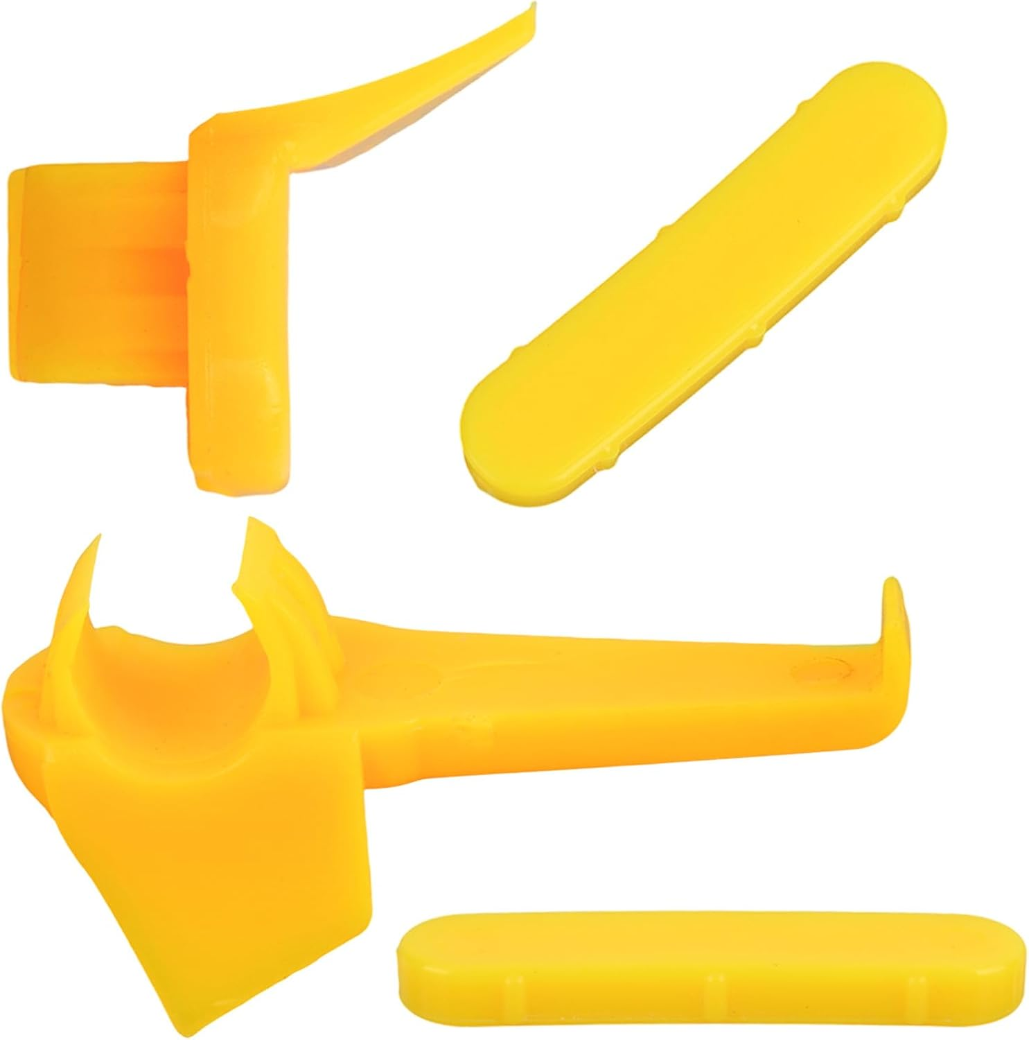 12 Sets Tire Machine Rim Protector, Tire Changer Duck Head Plastic Inserts Wheel Side Guard for Mount Demount Head Tyre Repair Tool Parts Accessories image number 5