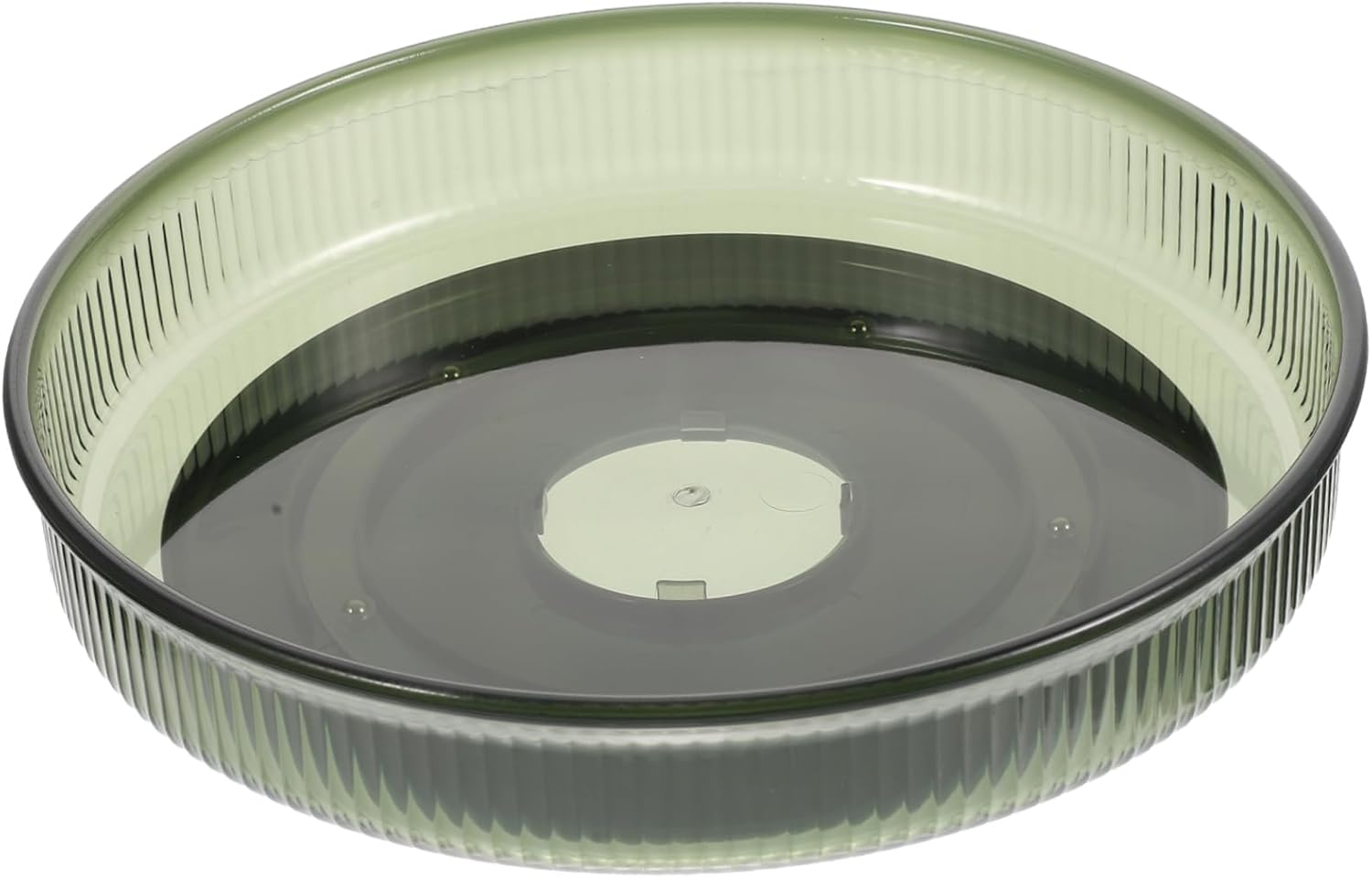 NOLITOY Rotating Makeup Tray Spice Storage Kitchen Lazy Susan Beauty Organiser round Organizer Green