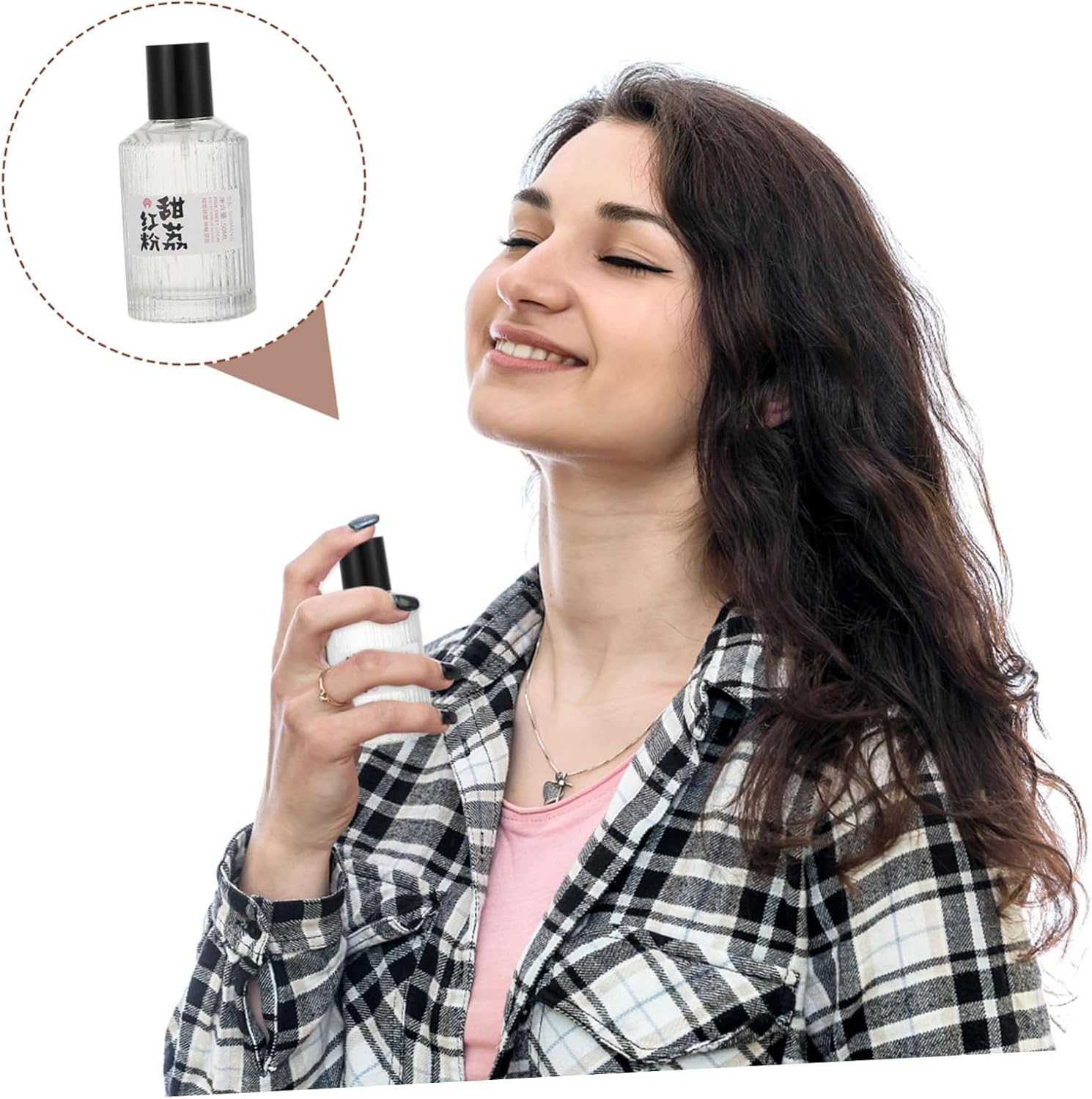 SOESFOUFU Japanese Style Fresh Perfume for Men and Women Portable Lightweight Fragrance Spray with Natural Scent for Travel Parties and Daily Use image number 3