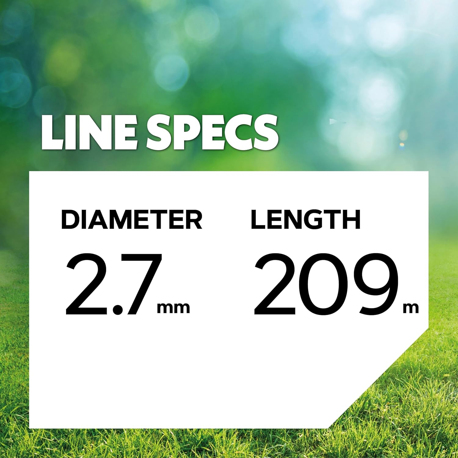 Oregon Yellow round Cross Section Strimmer and Brush Cutter Line Professional Nylon Fits Most Trimmers 2.7Mm X 209M (69-383-Y) image number 6