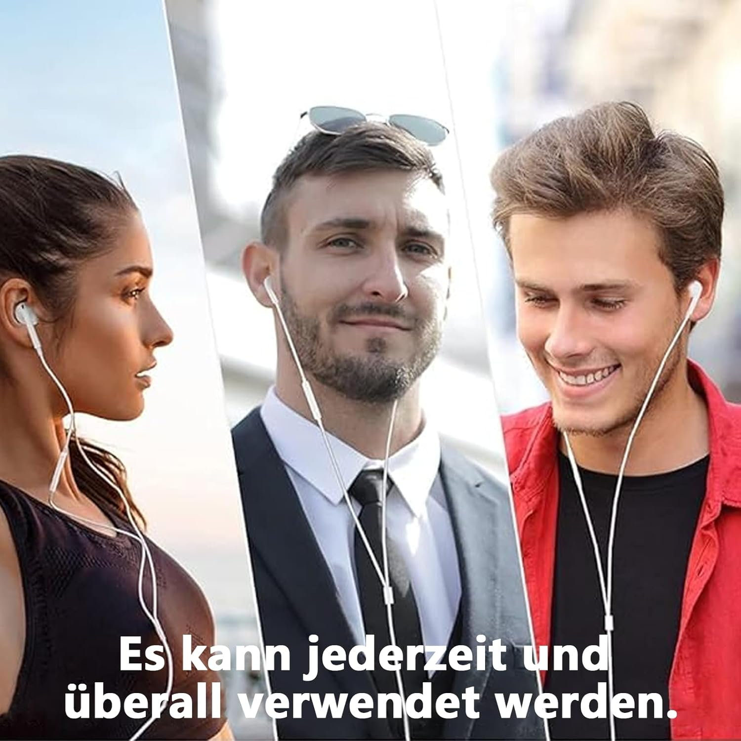 USB C Headphones for Iphone 16/15/15 Pro Max for Samsung Galaxy S25 S25 Ultra A56 A36 A26 A55 A53 A54 A33 A34 A35 S23 Ultra S22 FE S20 Headphones with Microphone In-Ear Headphones with Cable Earphones image number 5