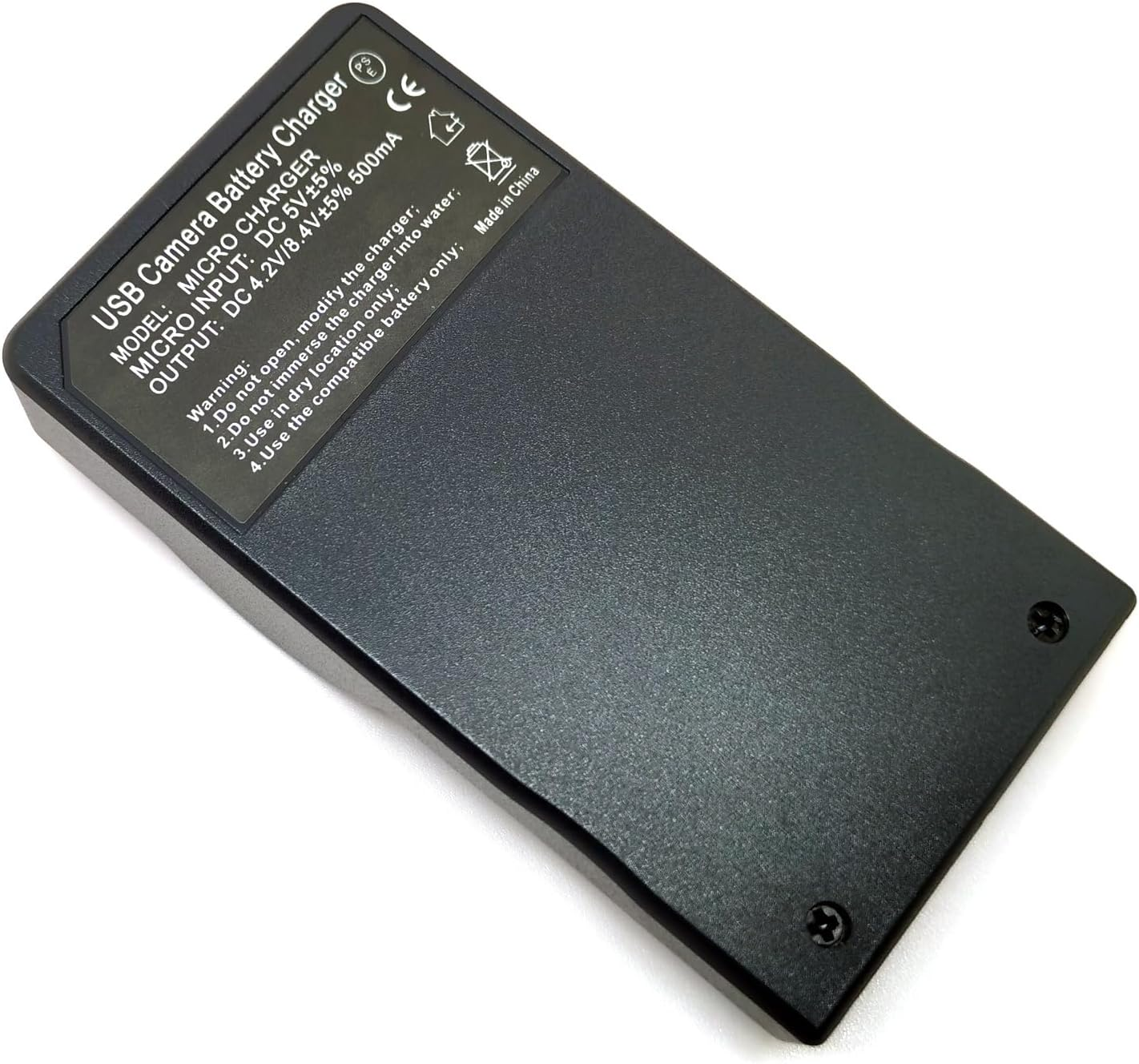 USB Battery Charger for Panasonic DMW-BCH7 DMW-BCH7E DMW-BCH7GK DMW-BCH7PP DE-A75 DE-A75B DE-A76 DE-A76A DMC-FP1 DMC-FP2 DMC-FP3 DMC-FT10 DMC-TS10 image number 1