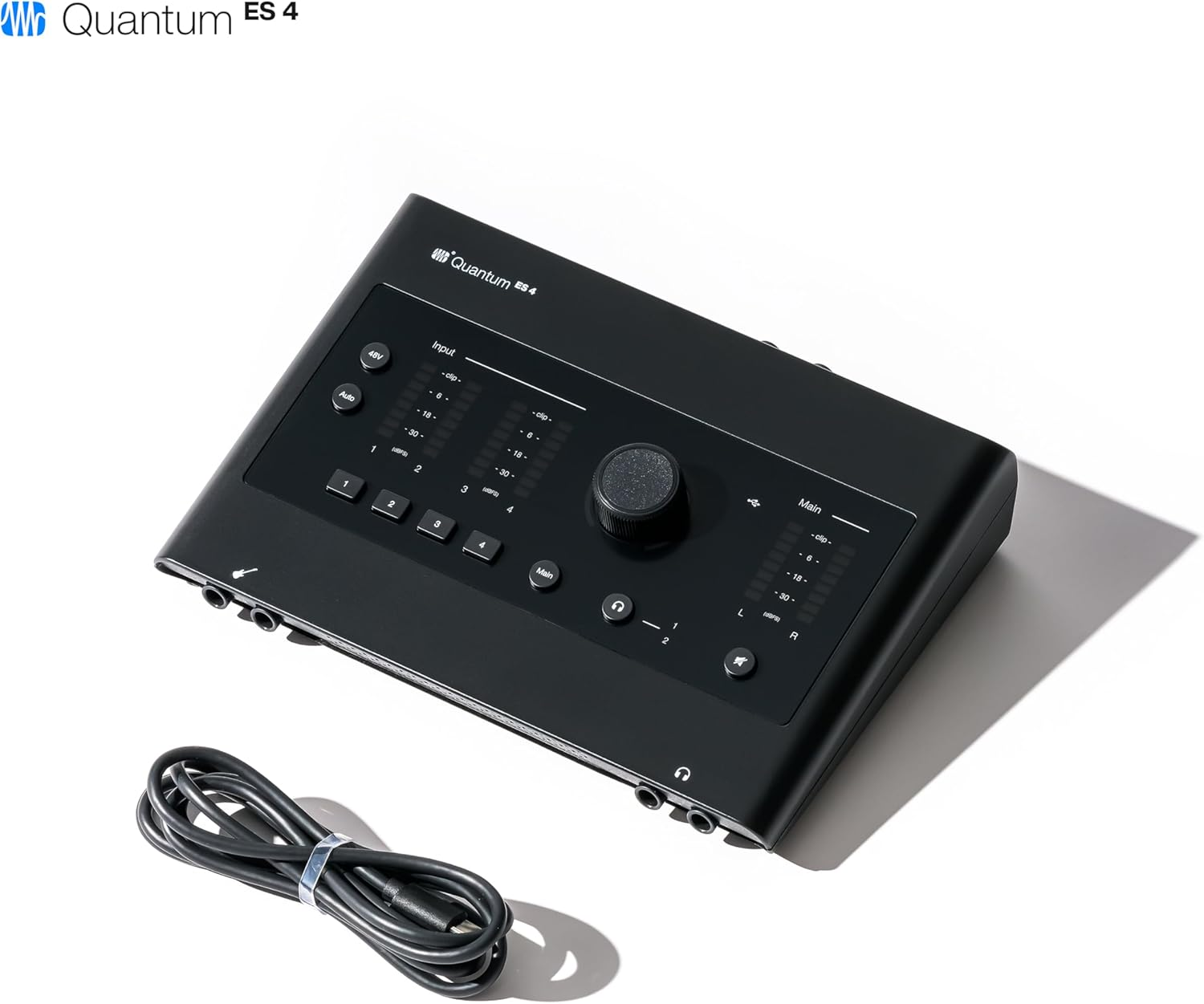 Presonus Quantum ES 4 4 X 4, 24-Bit / 192 Khz USB-C Audio Interface with 6-Month Studio One+ Membership Included image number 2