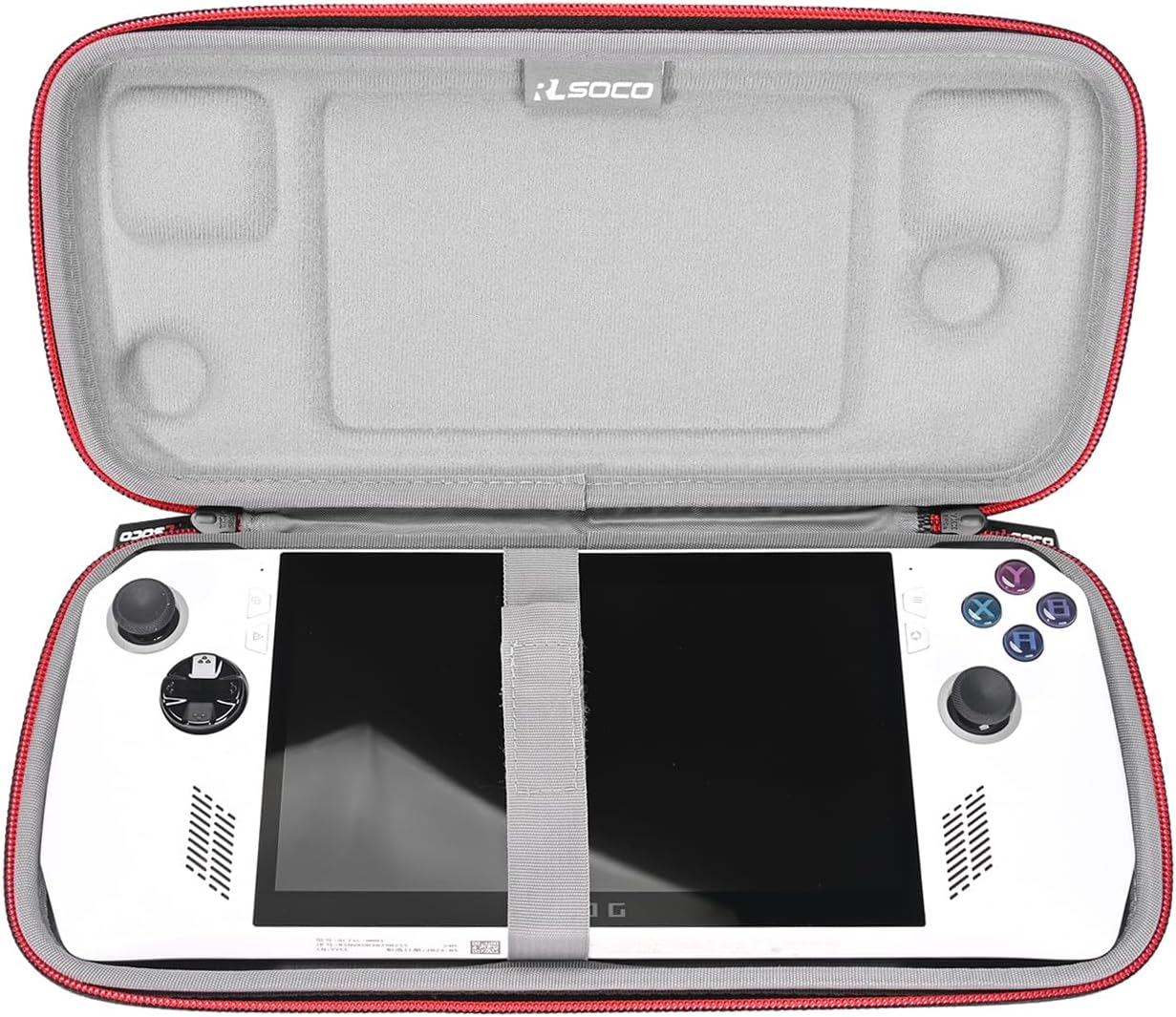 RLSOCO Hard Case for ASUS ROG Ally X Handheld Gaming Device - Grey (Case Only)
