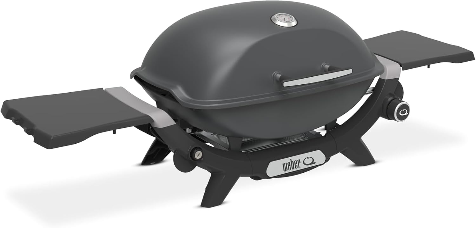 Weber Q Premium Gas BBQ (Q2200N - Latest 3Rd Generation) - LPG Charcoal Grey - Charcoal Grey image number 4