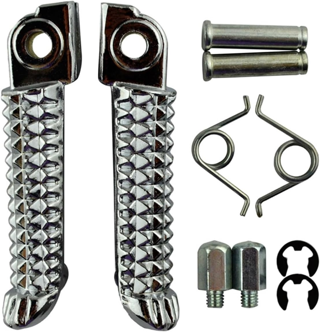 Motorcycle Parts Front Footrest Foot Pegs Pedals Compatible with YZFR1 1998-2012 YZFR6 YZFR1M YZF R1 R6 MT-01 MT-03 MT-07 MT-09 image number 3