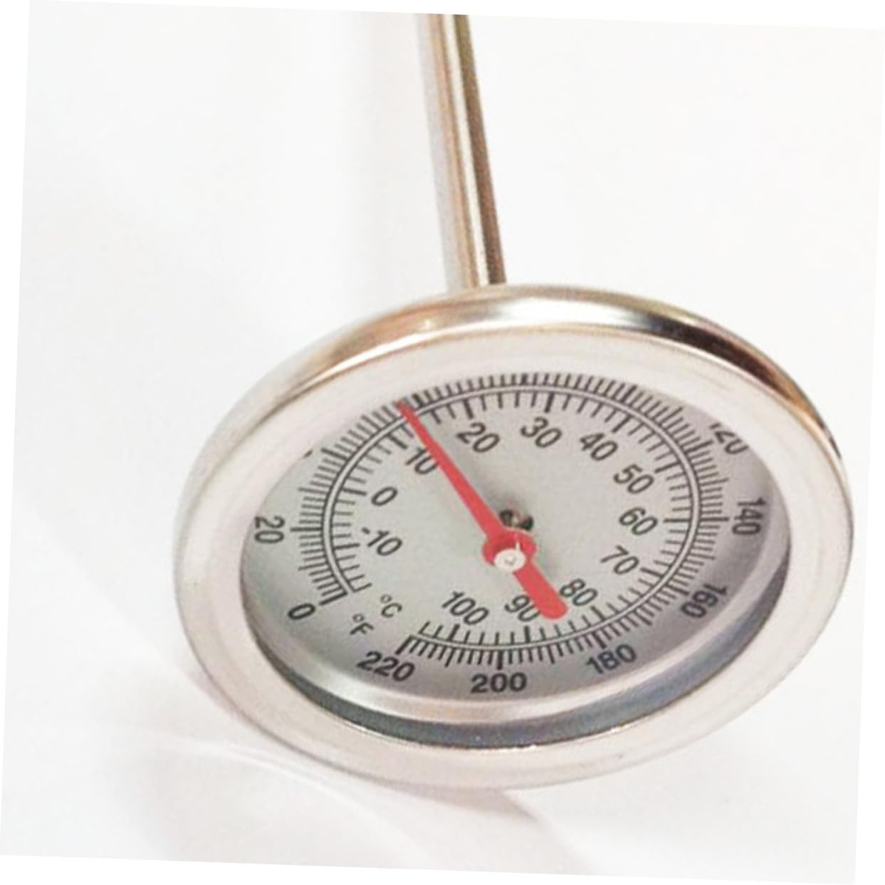 HANABASS Premium Stainless Steel Soil Thermometer with Long Probe Accurate Compost Temperature Detector for Indoor and Outdoor Gardening Dual Celsius and Fahrenheit Measurement image number 3