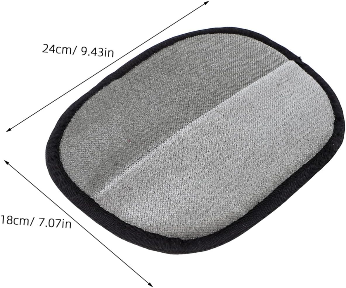 Anneome Pet Hair Removal Gloves Double Sided Brush for Cats Dogs Efficient Dog Cat Hair Remover Large Grooming Mitt Easy Maintenance image number 1