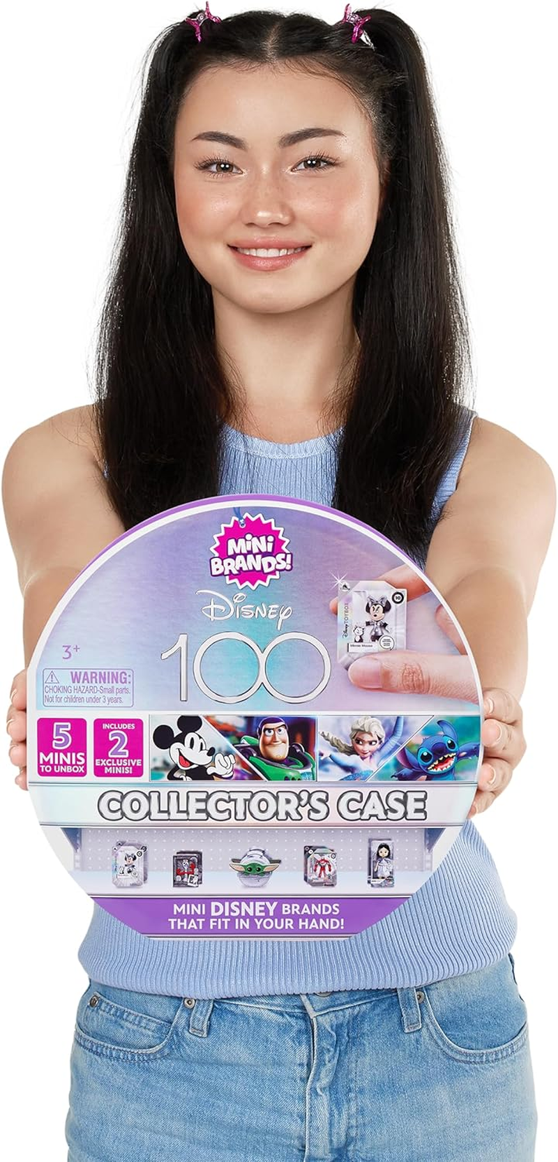 Disney Platinum 100 Years of Wonder, Mini Brands Limited Edition Collector'S Case, Store and Display 100Th Anniversary Surprise Collectible Toys - Disney 100 image number 5