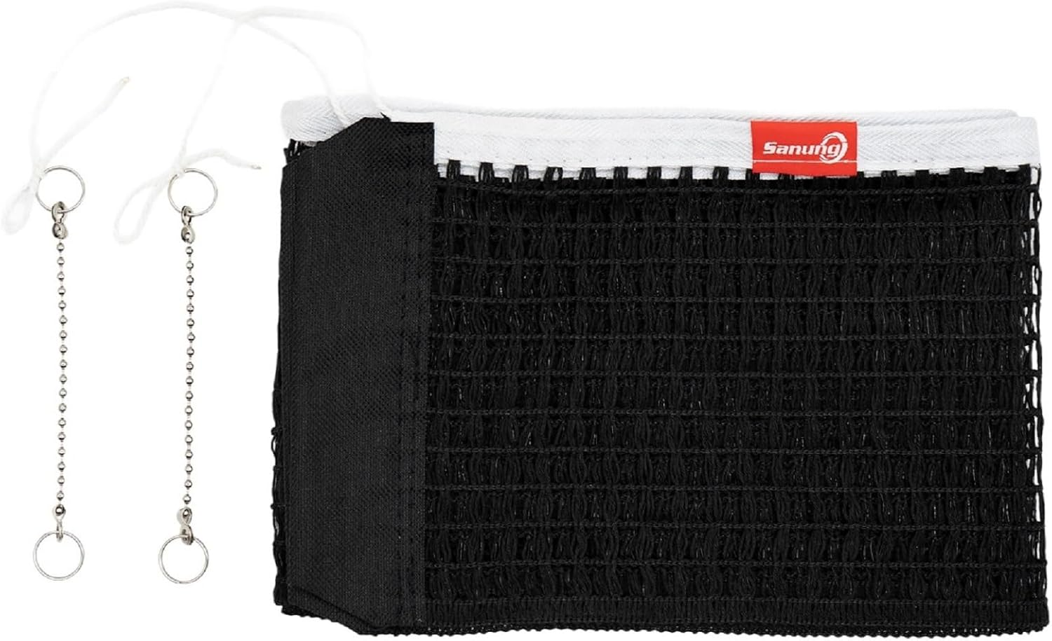Sanung Table Tennis Net,C-Y2 Portable Ping Pong Table Thicken Replacement Net Impact Resistant for Any Standard Size Table,Black image number 3