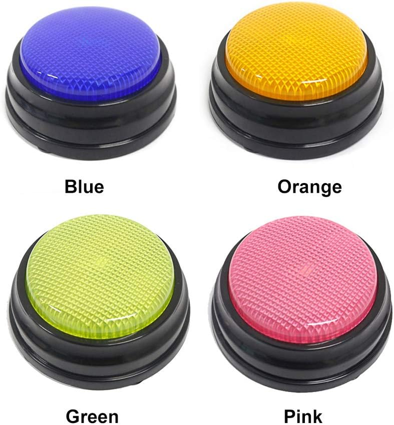 Goofly Recordable Talking Button with Led Function Learning Resources Answer Buzzers Blue image number 6