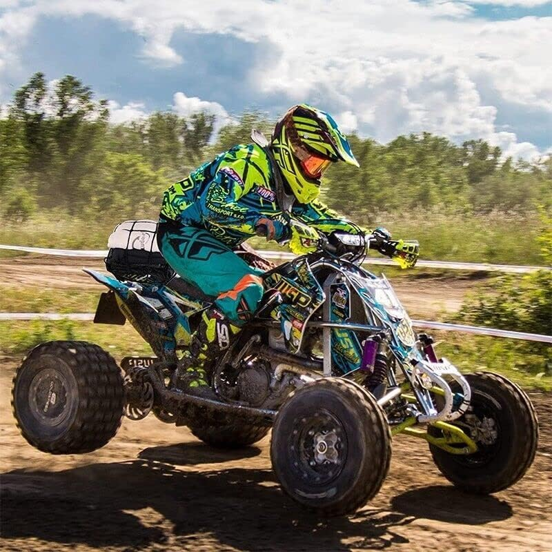 THJOPOKEEL Motorcycle Bungee Cargo Net 15.7 X 15.7 Inches，Helmet Mesh with 6 Covered Hooks, Durable Bike Hold down Accessories for Motorbike, Scooter, Moped, ATV. image number 1