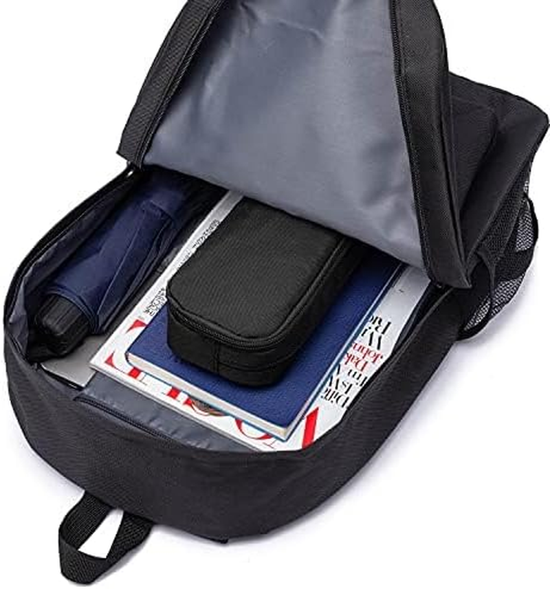 Della Gao Pencil Case Girls Large Aesthetic for Men and Women, Black, L, Minimalist - Black image number 1