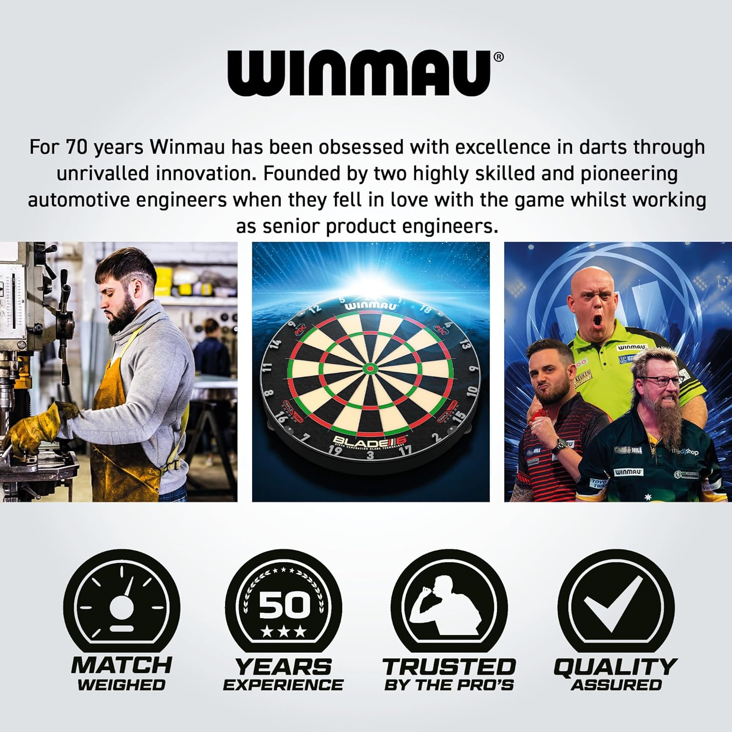 Winmau Polaris Dartboard Light image number 4