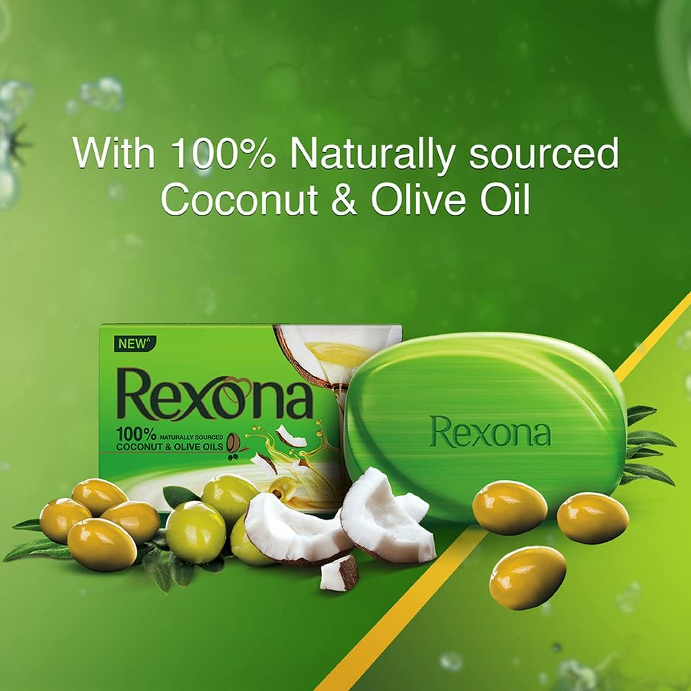 Rexona Silky Soft Skin Soap Bar 4 X 75Gm image number 4