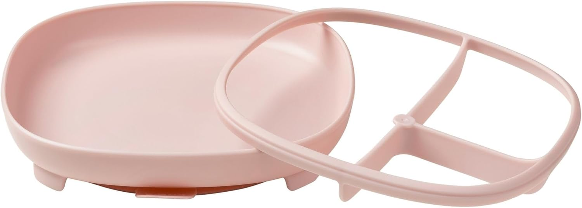 B.Box 2 in 1 Suction Plate Suction Plate Blush Brush