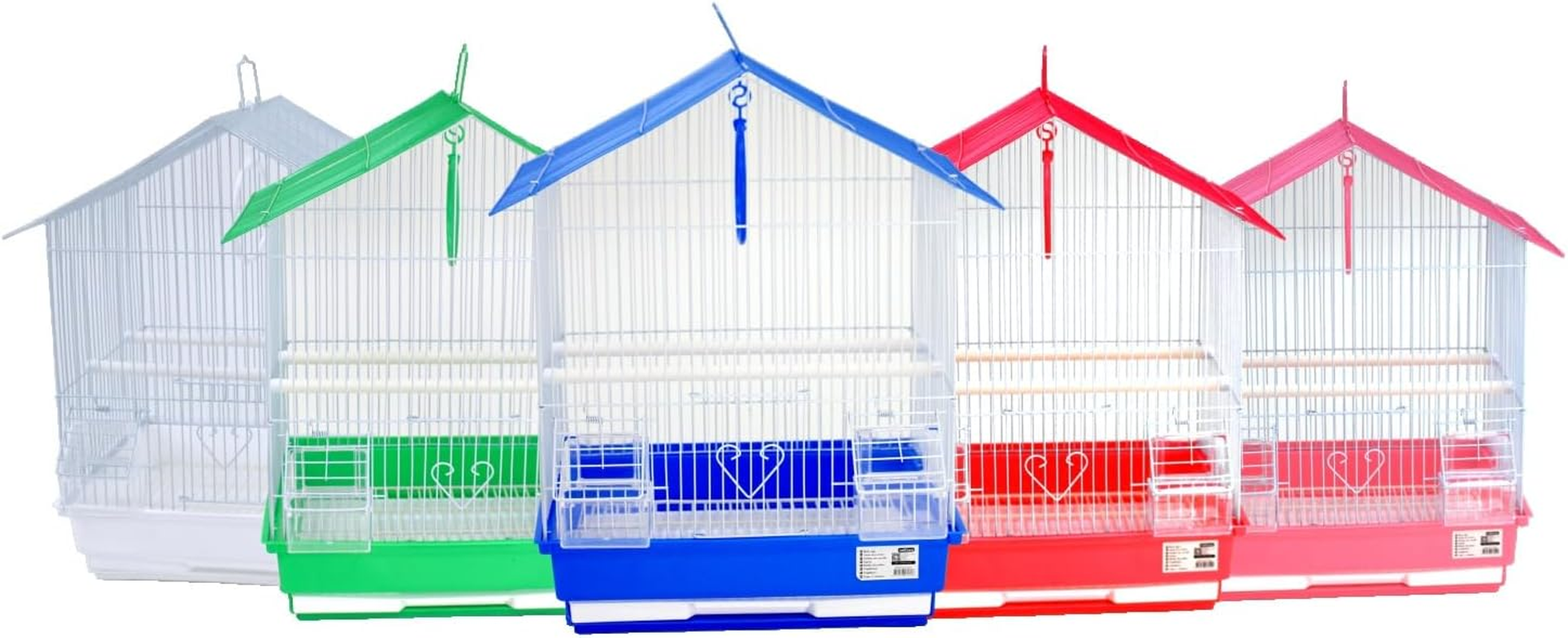 Simple Bird Cage, Compact Design, Metal Structure, Easy Access, Ideal for Small Birds and Safe Home image number 1