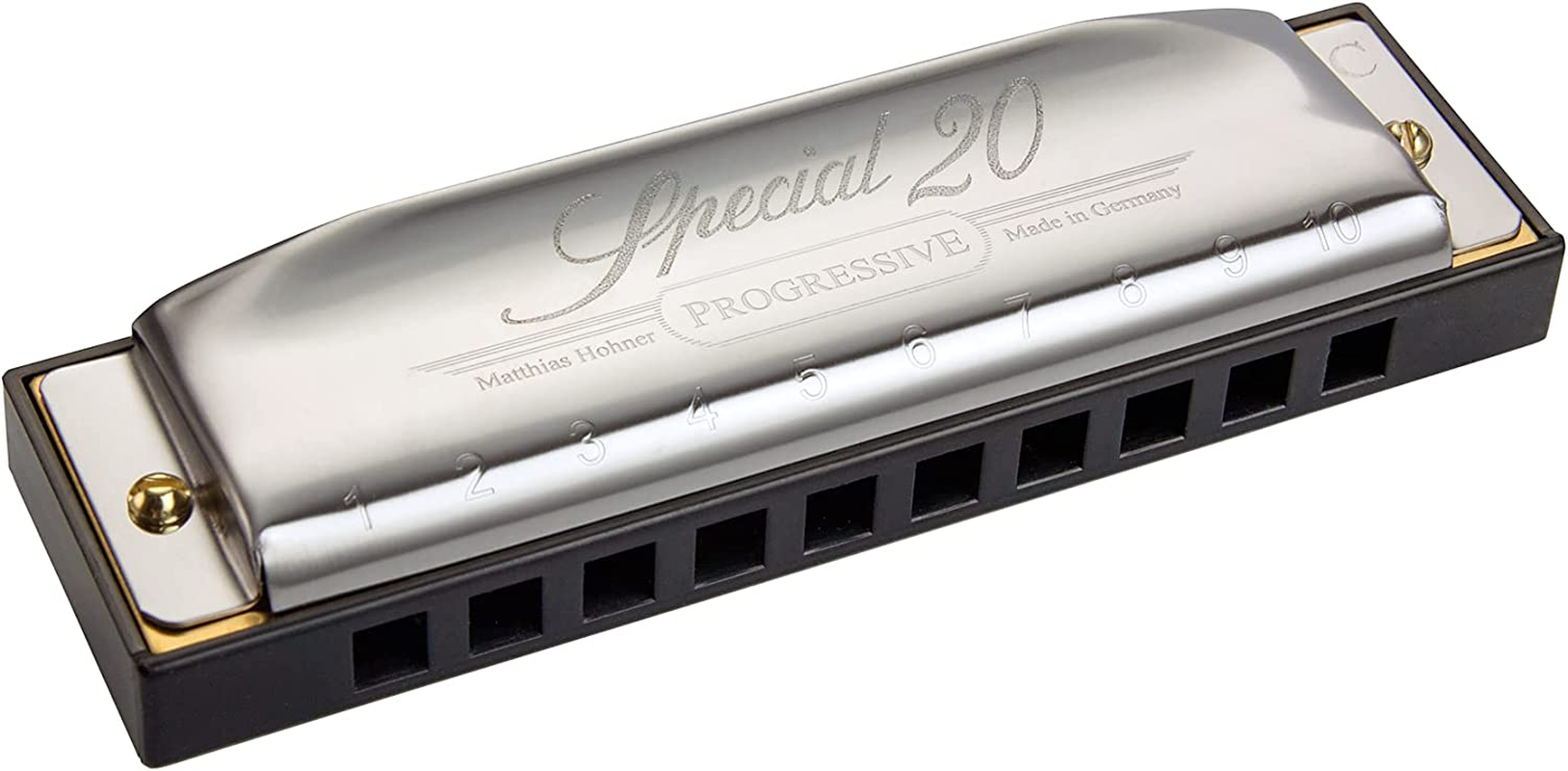 Hohner Special Twenty Harmonica, Key of F#/Gb - Unique