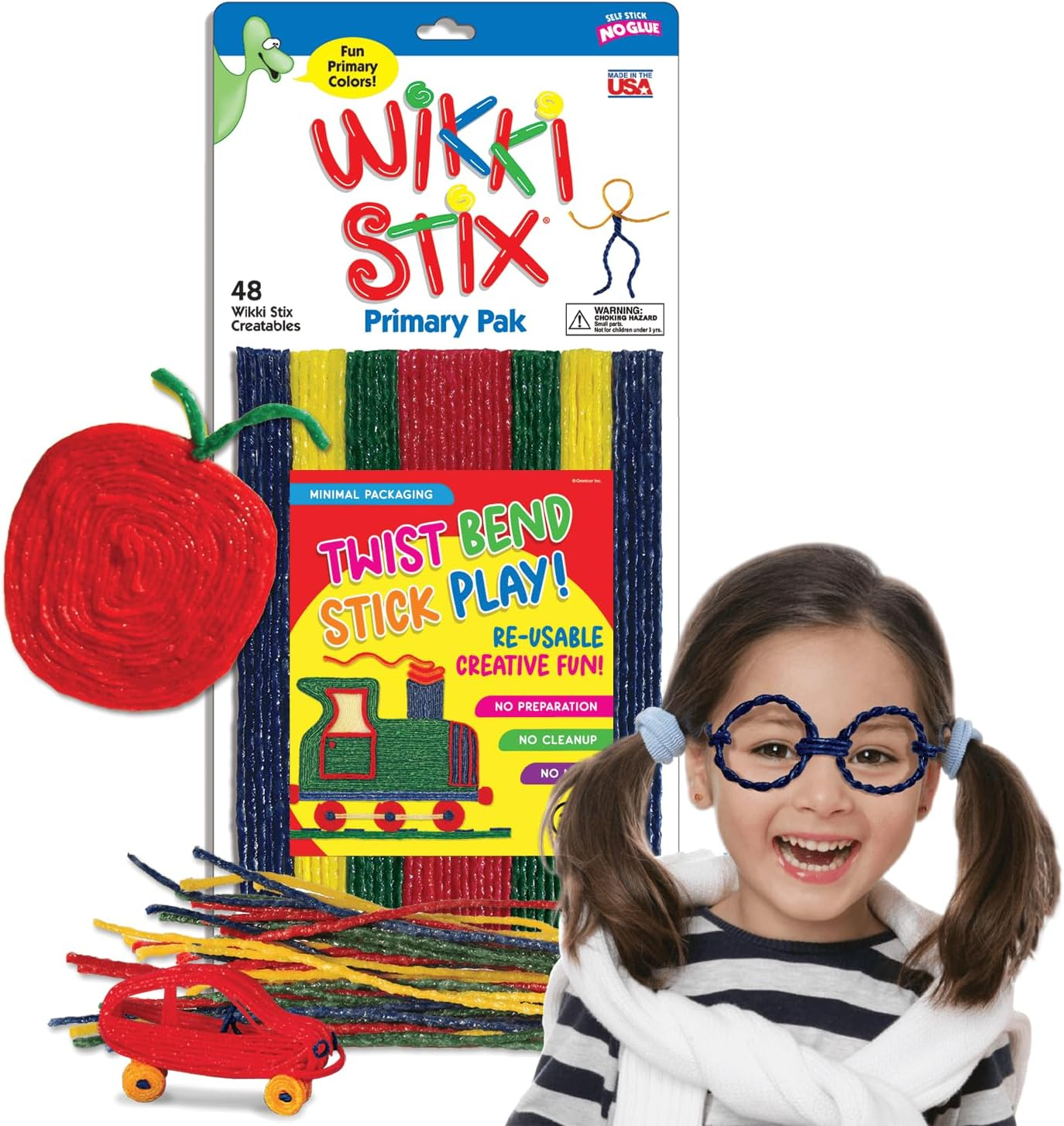 Wikki Stix Art and Craft Wikki Stix, Assorted Package