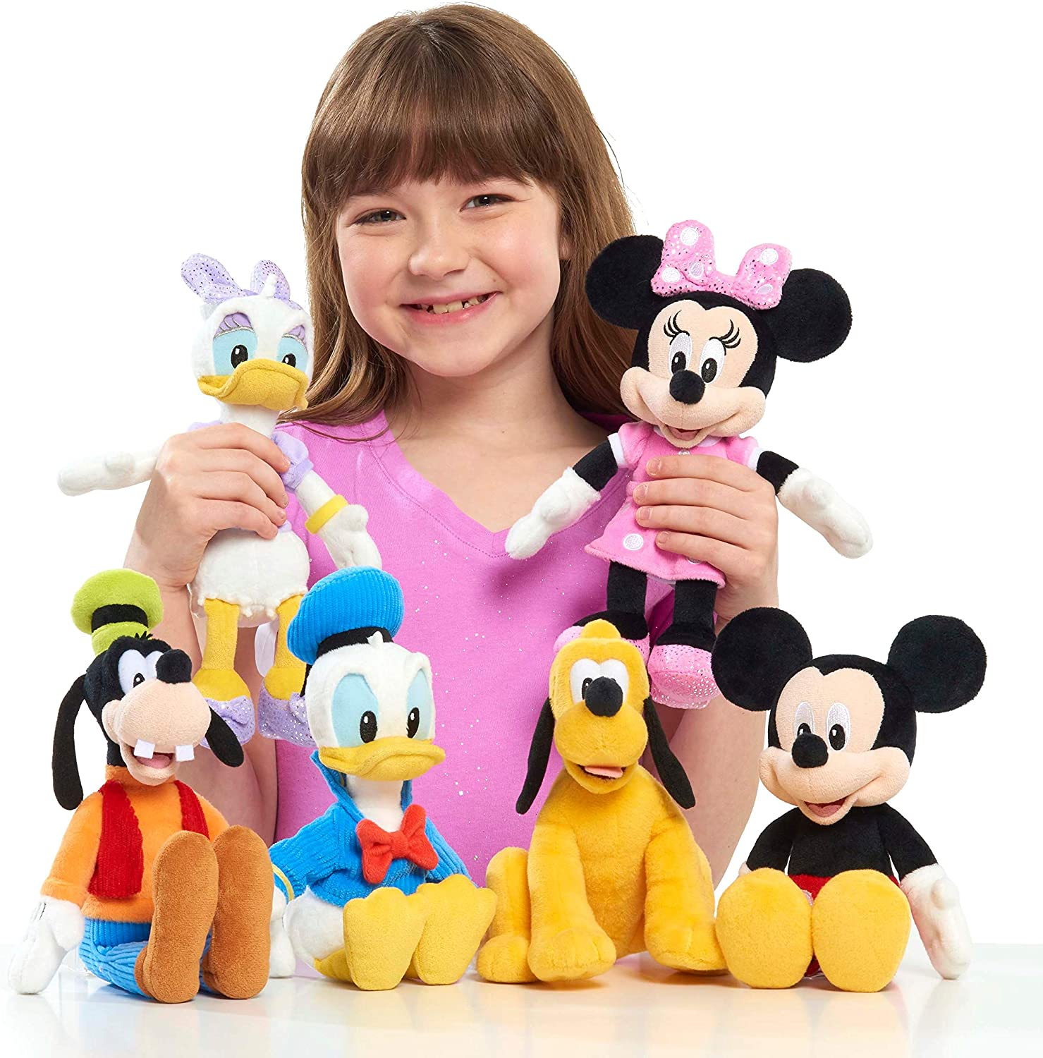 Disney Junior Mickey Mouse Bean Plush Pluto, Stuffed Animals, Dog, by Just Play image number 3