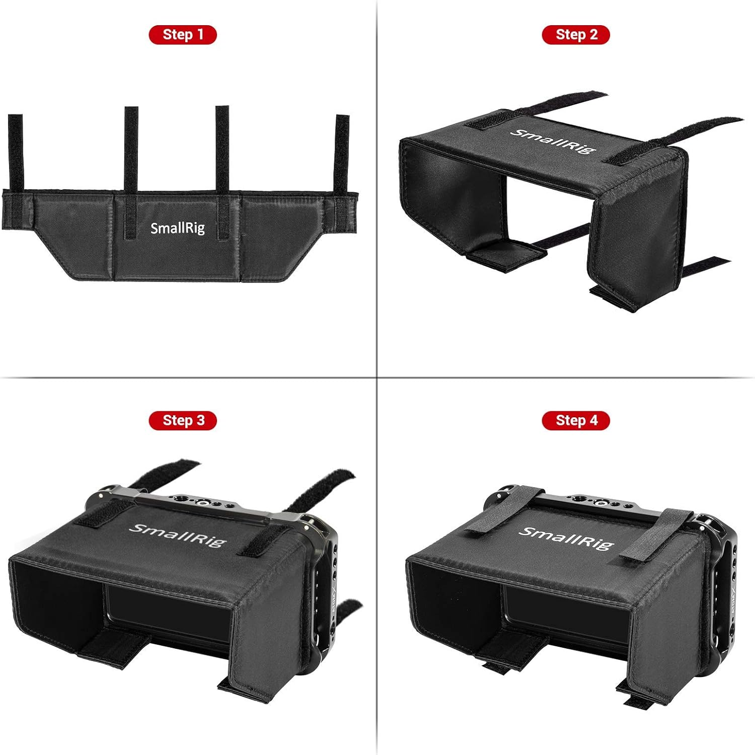 SMALLRIG Sun Hood for Atomos Ninja V Monitor, Sunshade for Ninja V Recorders- 2269 image number 4