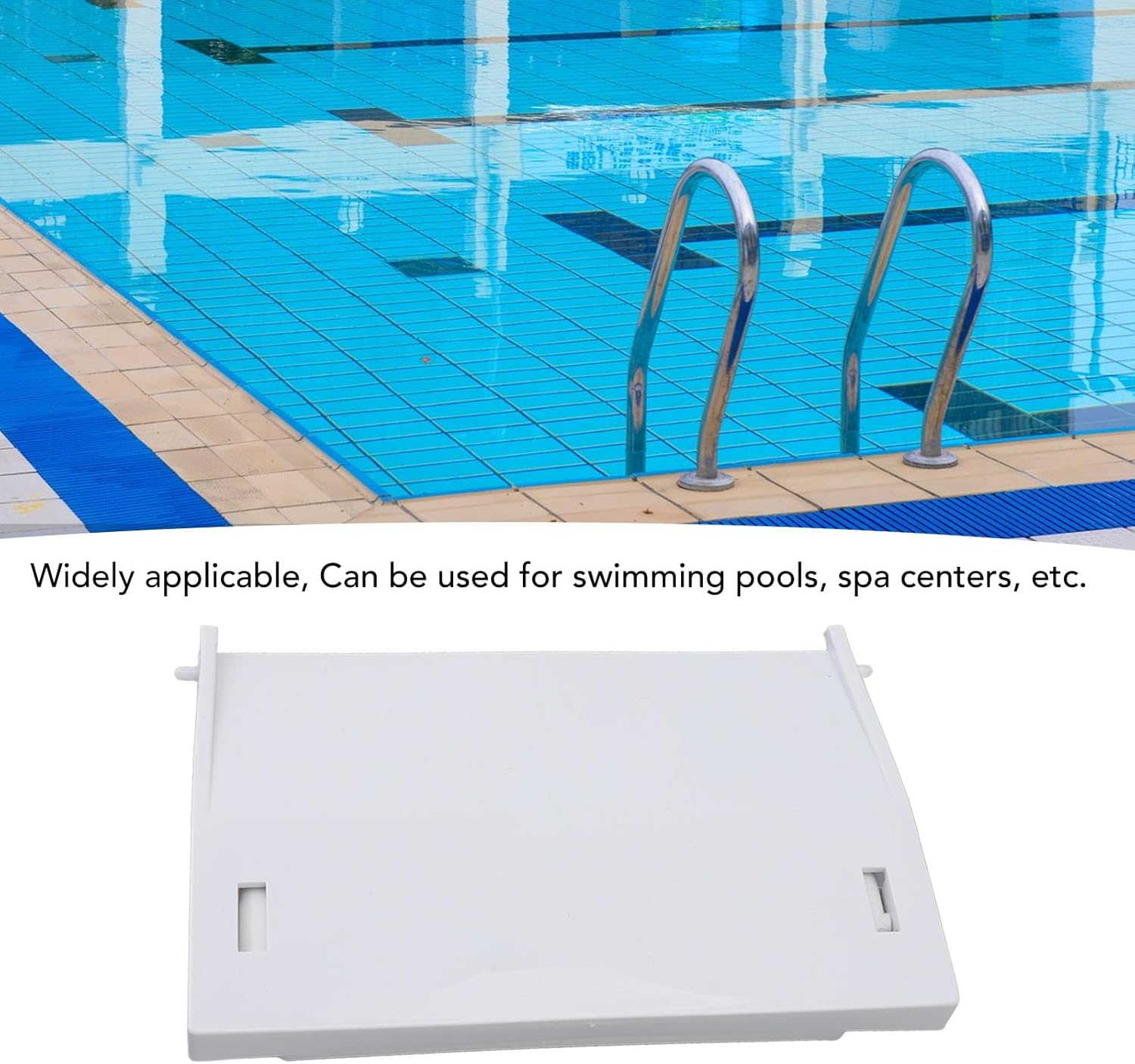 Ejoyous 210&times;140Mm Pool Skimmer Weir Door Flap (Fits 1091LX) Plastic Material, Wear-Resistant Durable, Replace Old/Damaged Parts for Spa Centers Pool Maintenance Accessory image number 5
