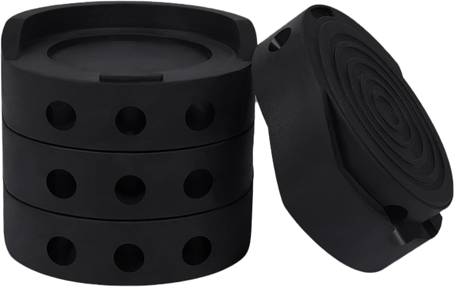 Anti Vibration Pads for Washing Machine Anti-Walk Washer and Dryer Mat Set Ideal for Vibration Reduction and Shock Absorber Appliance Noise Dampening Rubber Isolation Feet Fit Washing (4) image number 4