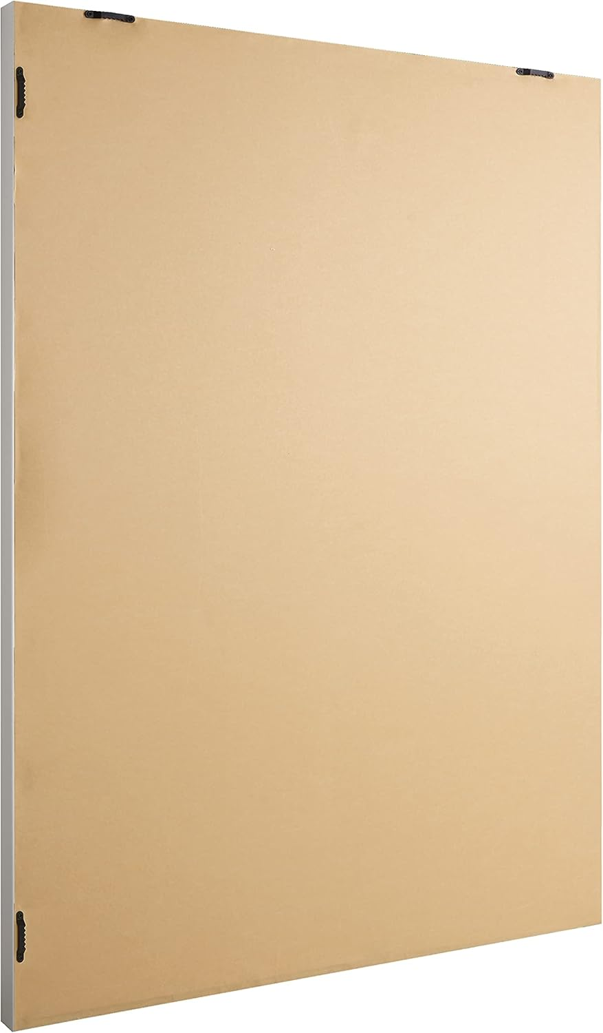 Amazon Basics Rectangular Wall Mirror 61 X 91 Cm - Wide Trim, White