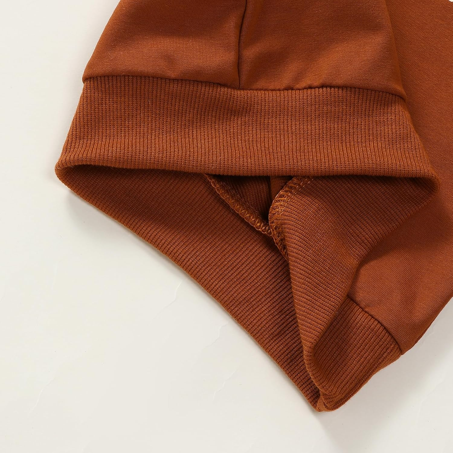 Omkzanbi Mama & Mamas Pumpkin Fall Sweatshirt Long Sleeve Pullover Halloween Thanksgiving Mommy and Me Family Matching Outfit