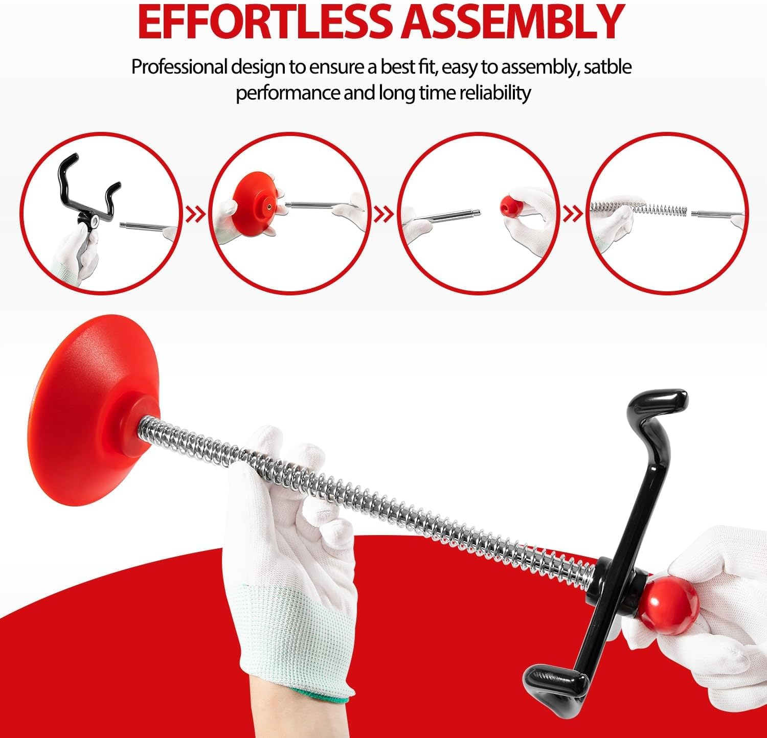 Dearchan Adjustable Steering Wheel Holder, Car Alignment Steering Wheel Lock, Alignment Lift, Steering Wheel Centering Tool Fit for Cars, Trucks & Vans image number 6