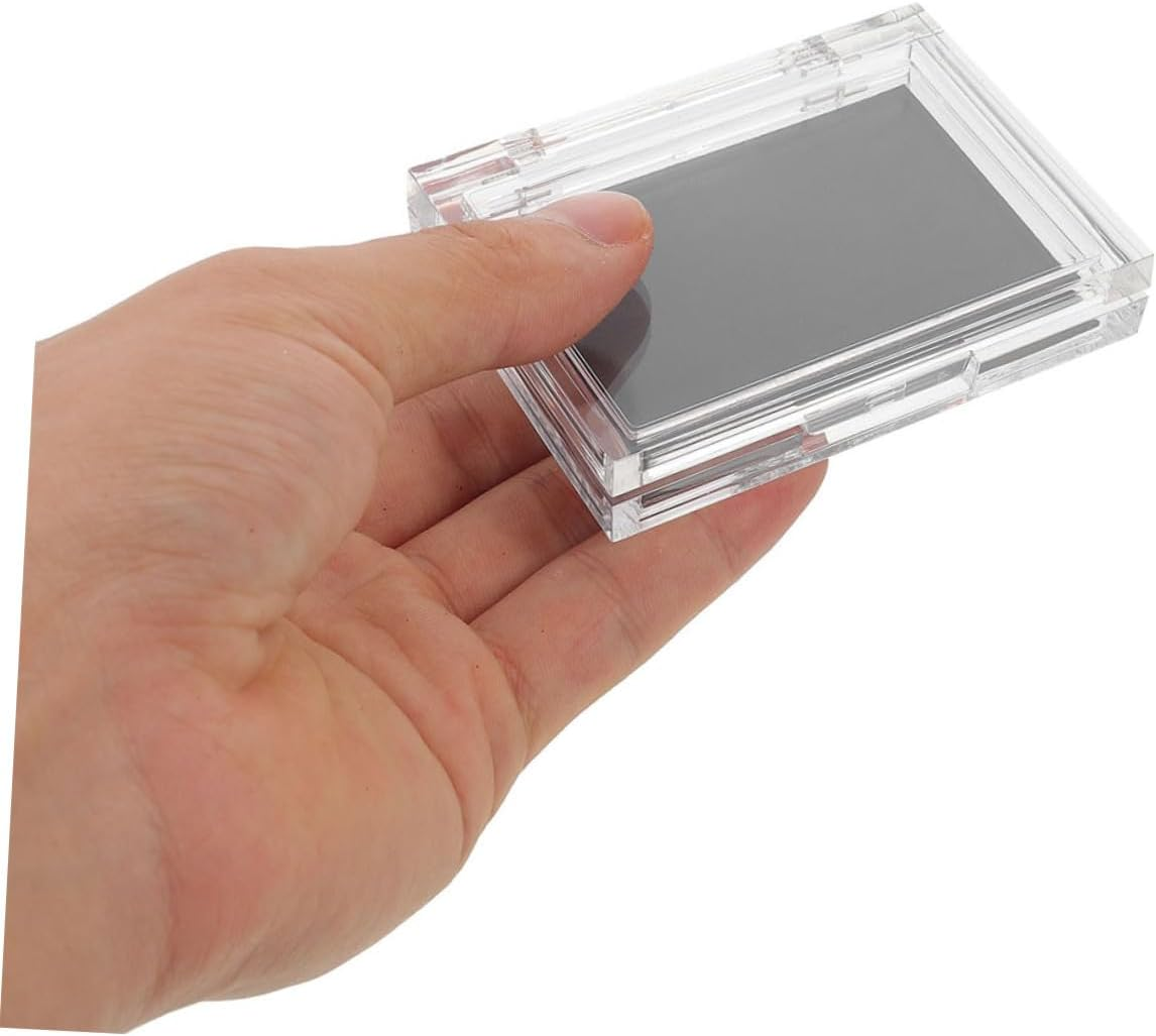 DECHOUS Empty Magnetic Eyeshadow Palette 2Pcs Abs Makeup Organizer Tray with Magnetic Pans for Eyeshadow Lipstick Blush Travel Cosmetic Storage Case image number 1