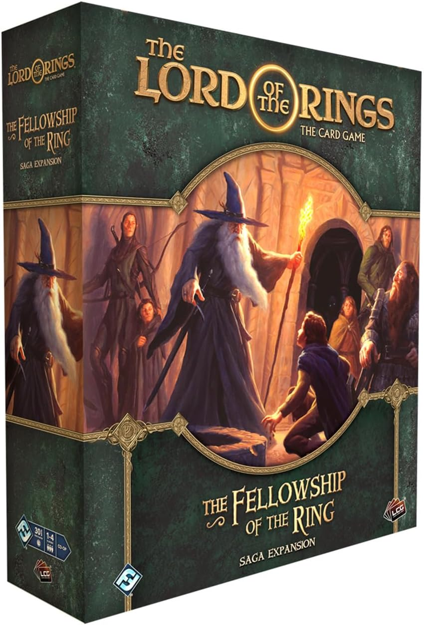 Asmodee North America the Lord of the Rings: the Card Game &ndash; the Fellowship of the Ring: Saga Expansion image number 1