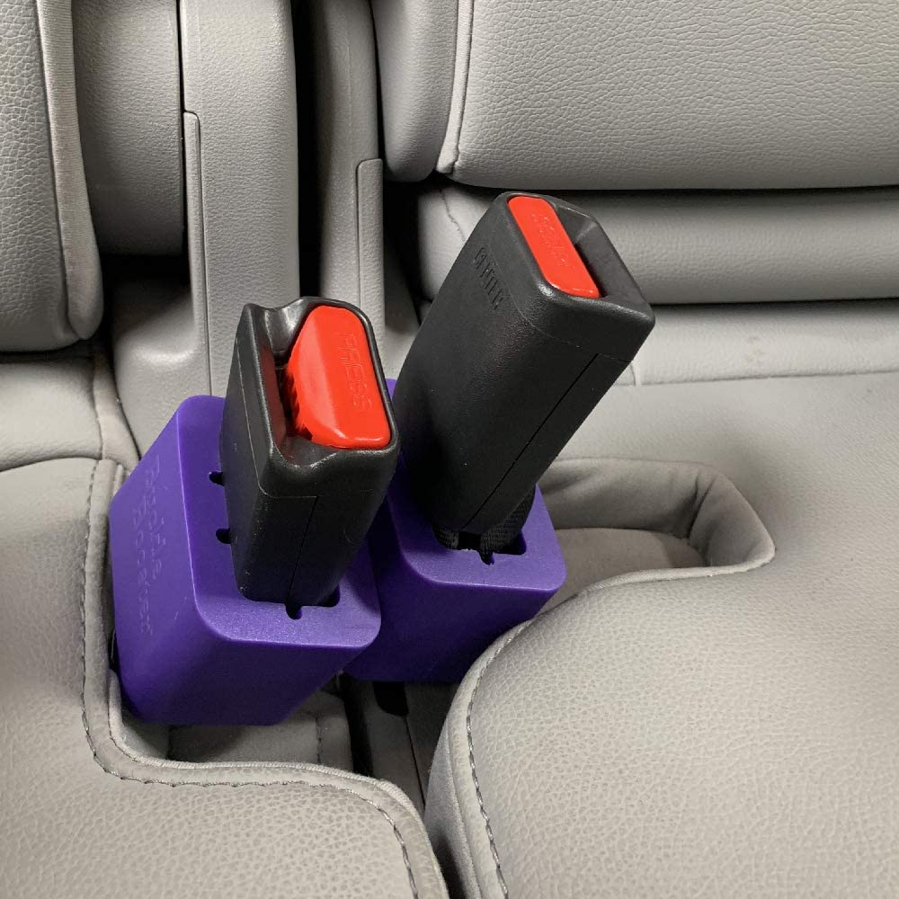 3-Pack Seat Belt Buckle Booster (BPA Free) - Raises Your Seat Belt for Easy Access - Stop Fishing for Buried Seat Belts - Makes Receptacle Stand Upright Buckling (3) image number 5